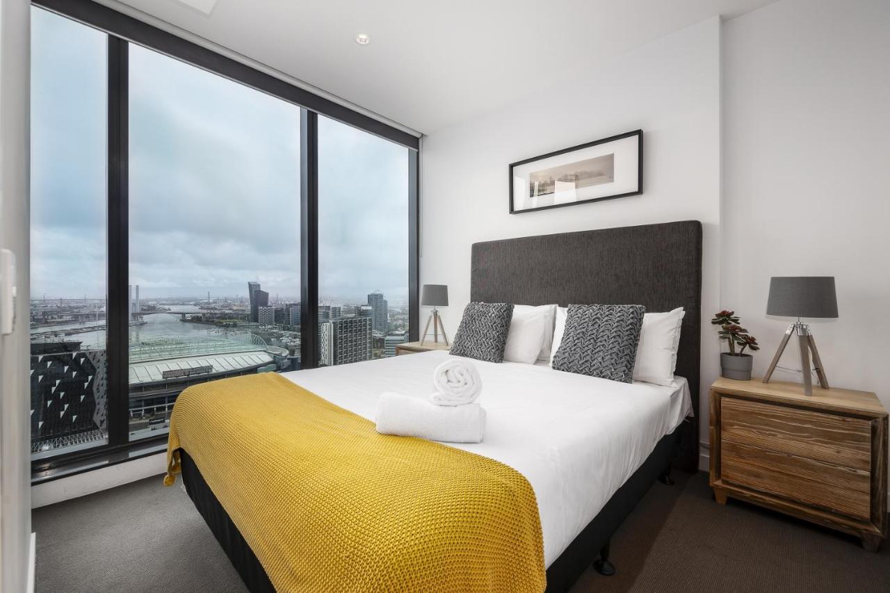 Hudson Sea View Apartments Southern Cross Station Cbd Melbourne Eksteriør bilde