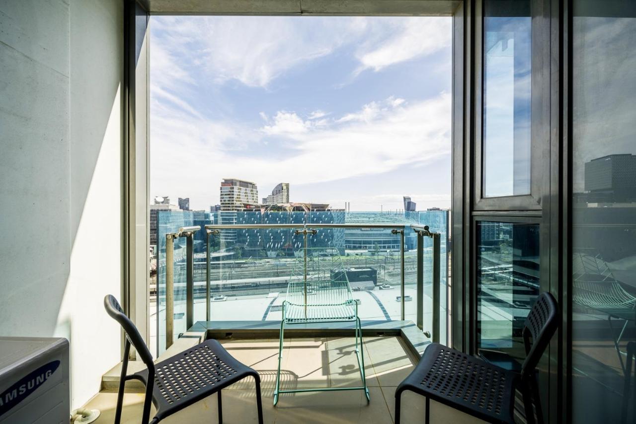 Hudson Sea View Apartments Southern Cross Station Cbd Melbourne Eksteriør bilde