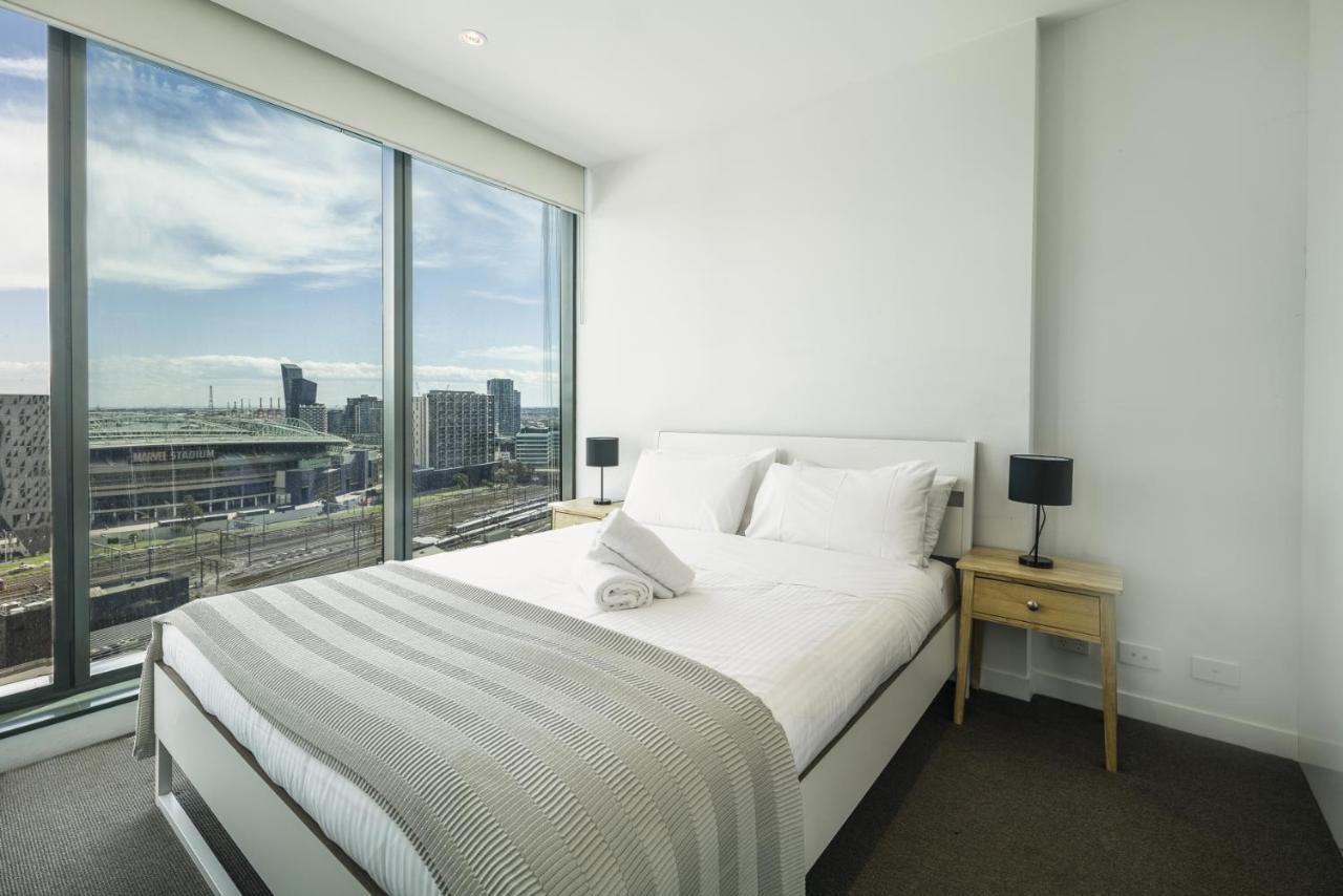 Hudson Sea View Apartments Southern Cross Station Cbd Melbourne Eksteriør bilde