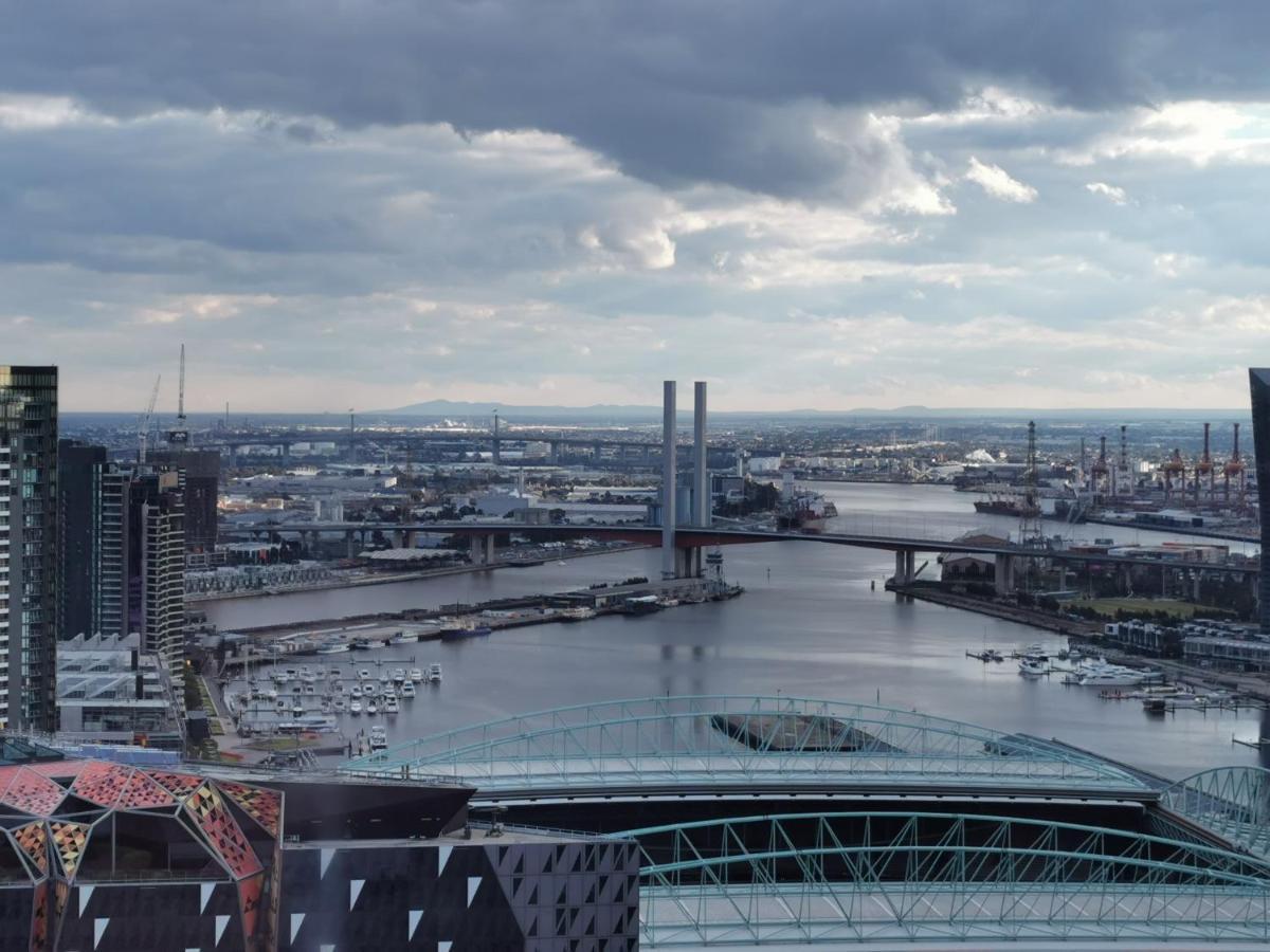 Hudson Sea View Apartments Southern Cross Station Cbd Melbourne Eksteriør bilde