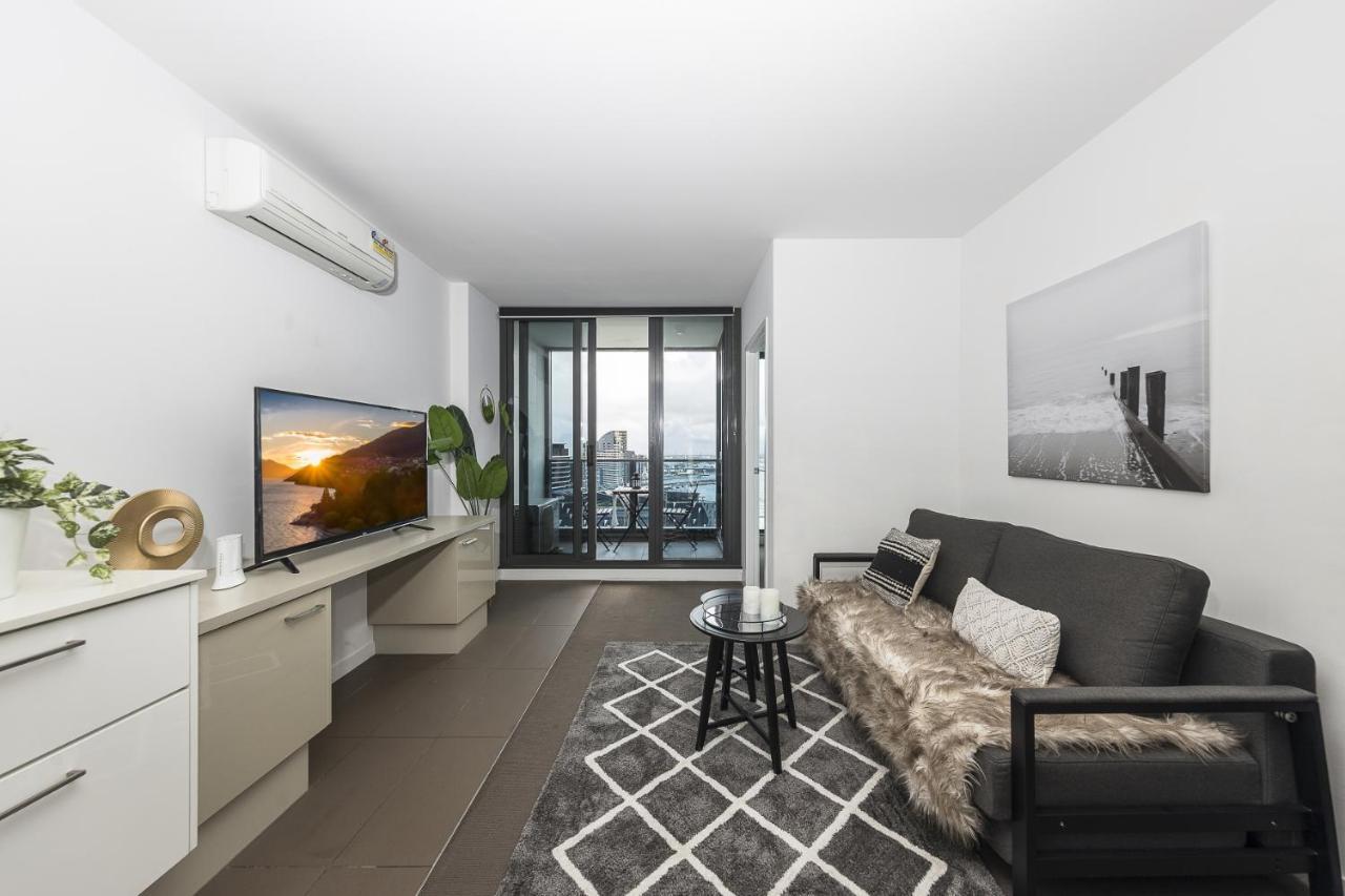 Hudson Sea View Apartments Southern Cross Station Cbd Melbourne Eksteriør bilde