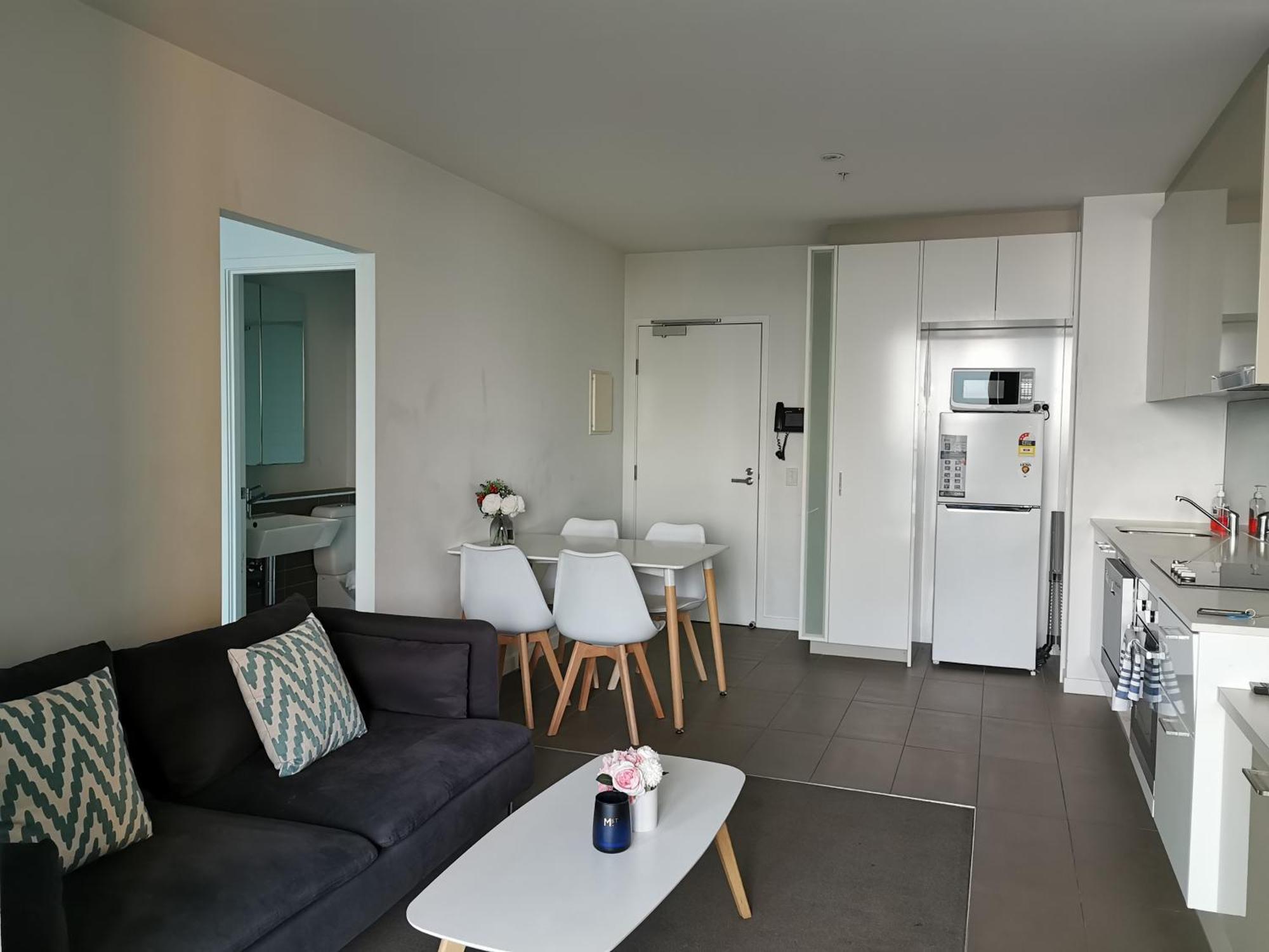 Hudson Sea View Apartments Southern Cross Station Cbd Melbourne Rom bilde